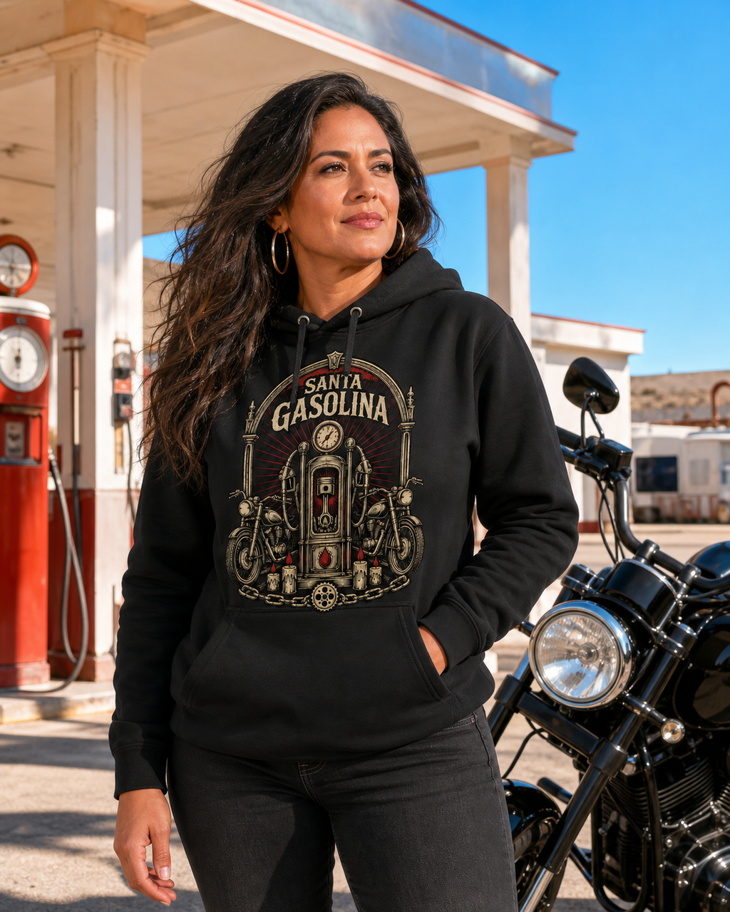 Santa Gasolina – Sudadera