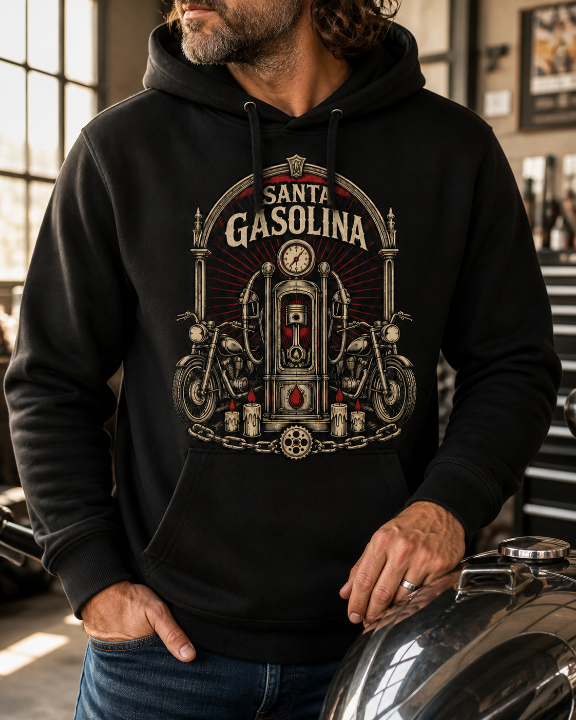 Santa Gasolina – Sudadera