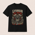 Camiseta Liturgia del Motor Original en negro · vista delantera