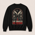 Los Ángeles No Frenan — Sudadera sin capucha negra, vista frontal