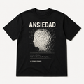 Ansiedad Camiseta Unisex de Algodón