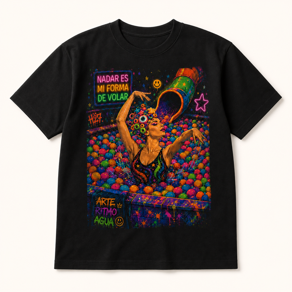 Bolas Sincronizadas Camiseta Unisex Algodón