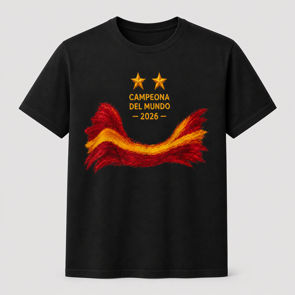 Camiseta Campeona del Mundo España 2026 unisex