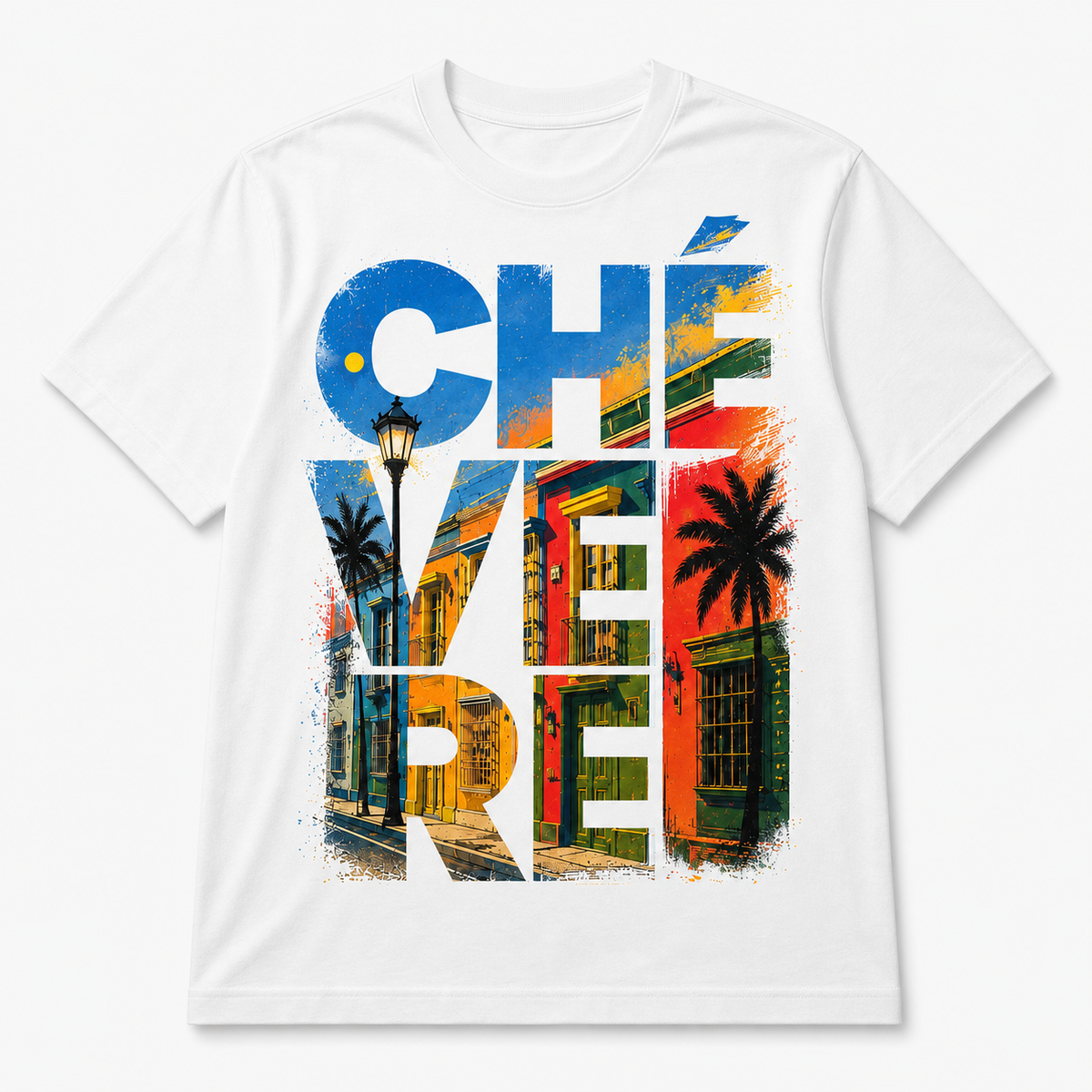 Camiseta "Chévere" unisex de manga corta