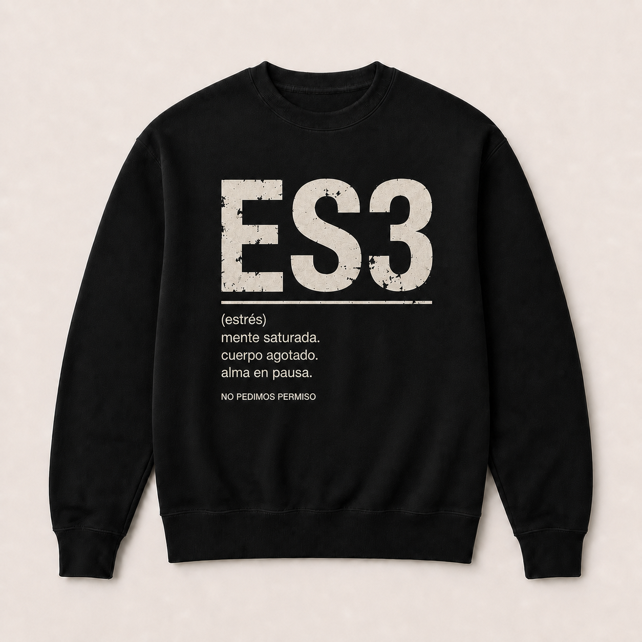 Estrés — Sudadera sin capucha