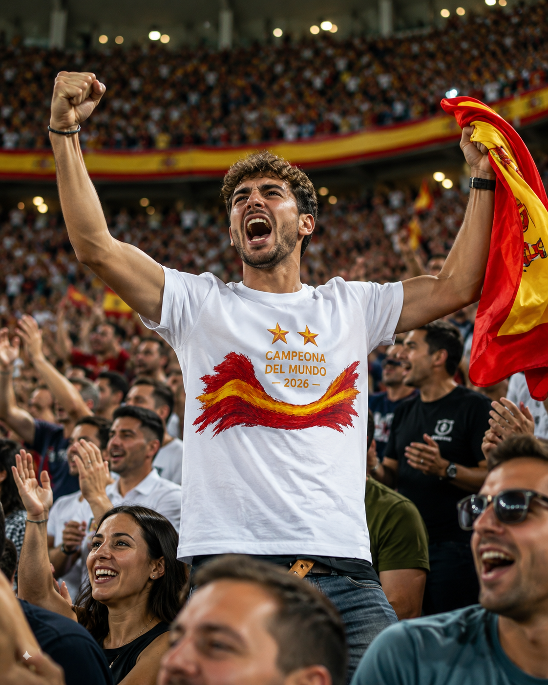 Camiseta Campeona del Mundo