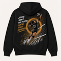 Campeones Voleibol — Sudadera con capucha, negro, vista espalda