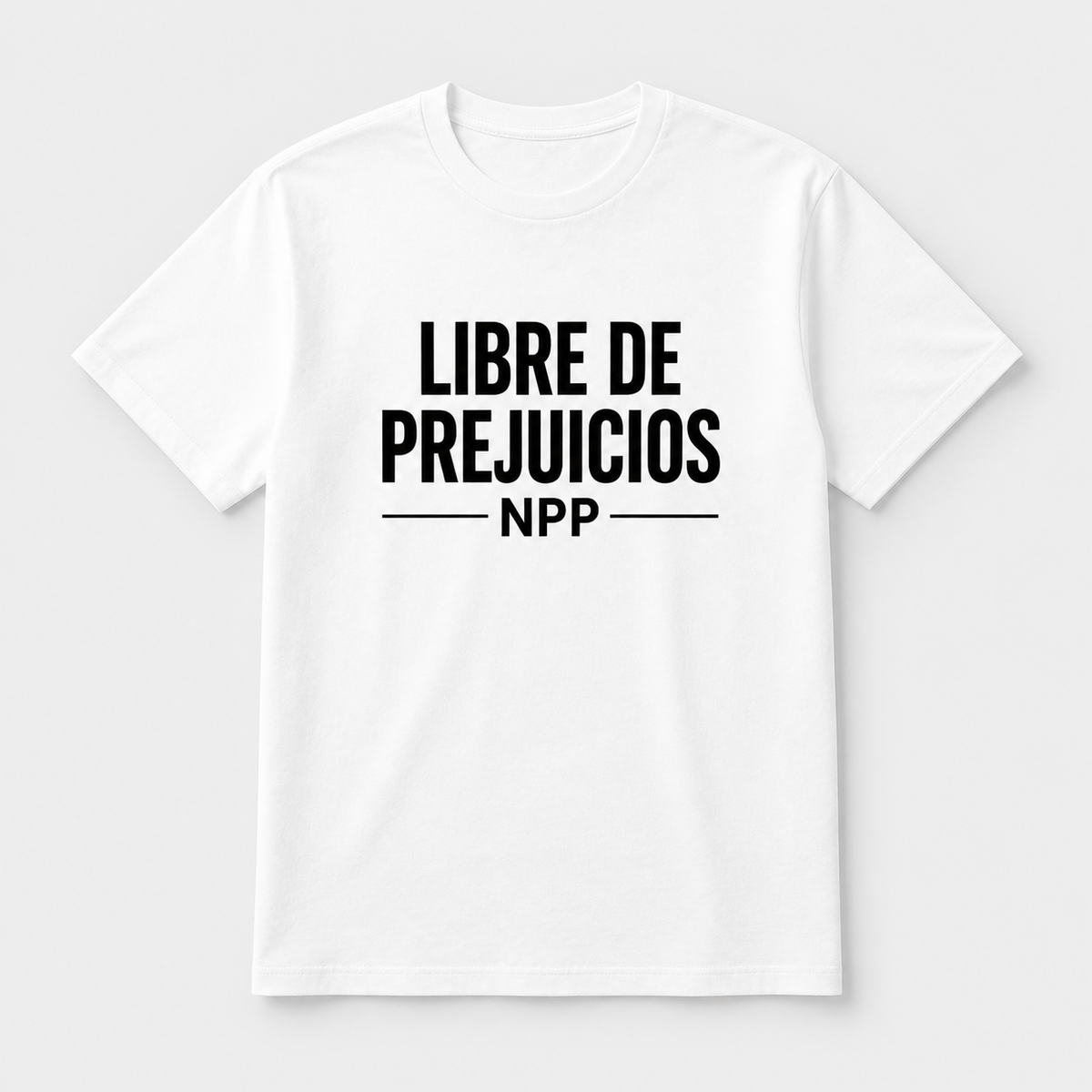 Libre de Prejuicios – Camiseta Unisex 100% Algodón