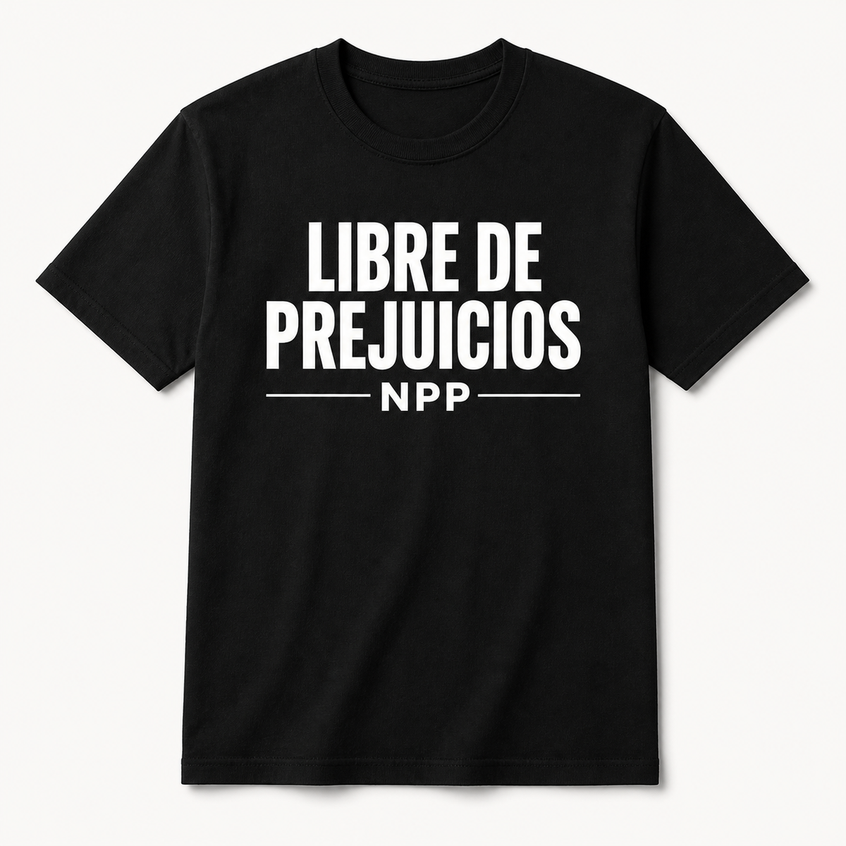 Libre de Prejuicios – Camiseta Unisex 100% Algodón