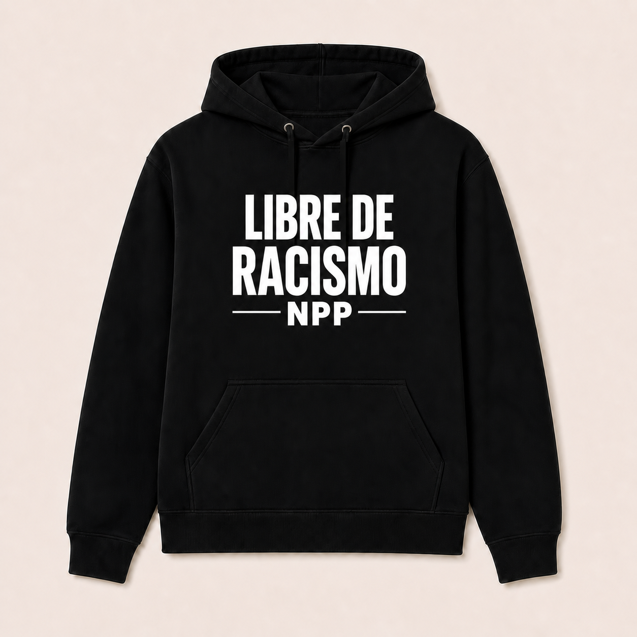 Libre de Racismo — Sudadera con capucha