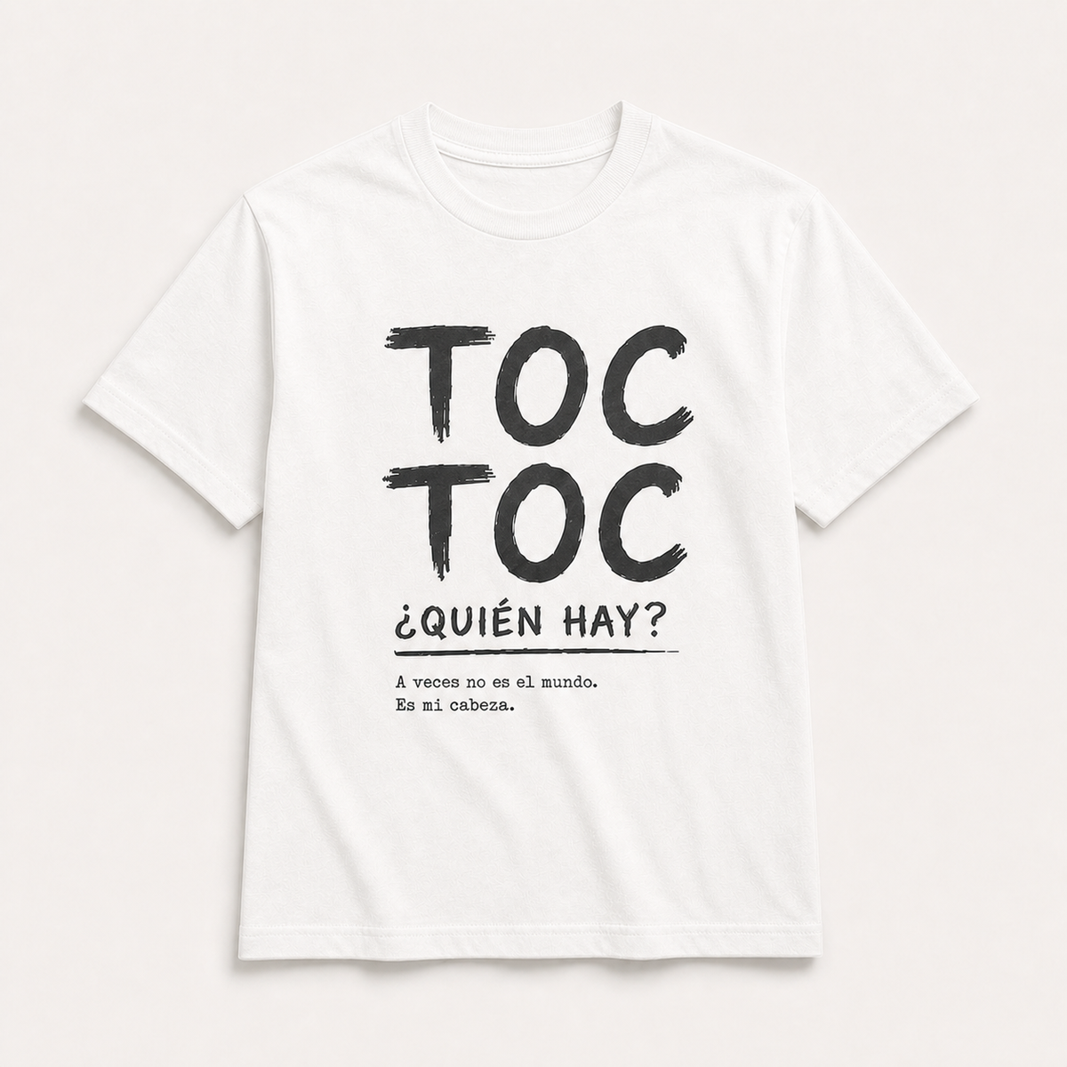 TOC – Camiseta unisex manga corta 100% algodón