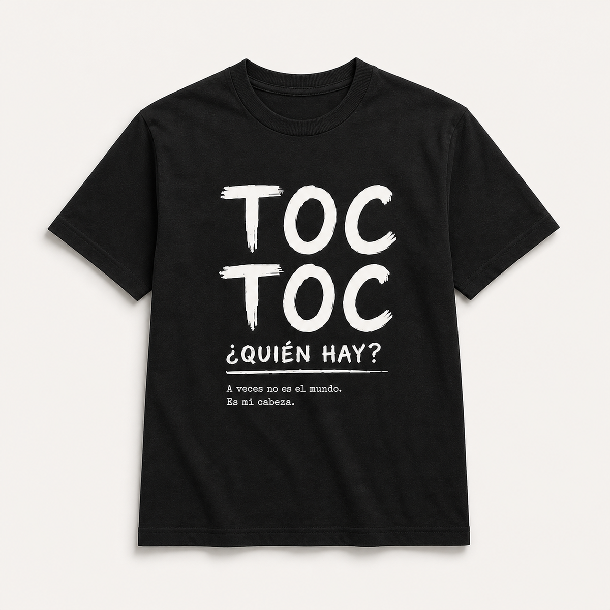 TOC – Camiseta unisex manga corta 100% algodón